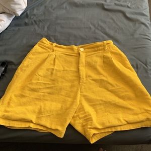 Big Bud Press Golden Yellow Shorts
